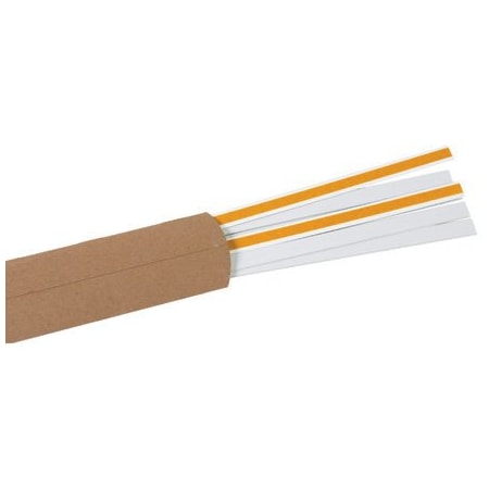 Bsc Preferred 3/4 x 36'' Slip-Strip Label Holder Strips, 6PK LH160